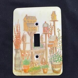Metal Single Toggle Switch Plate Cover